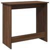 vidaXL Bureau chêne marron 80x40x75 cm bois d'ingénierie