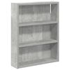 vidaXL Armoire murale de salle de bain Gris B&eacute;ton 40 x 10 x 50 cm