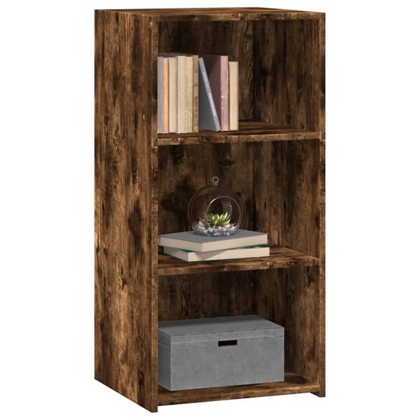 vidaXL Buffet ch&ecirc;ne fum&eacute; 45x41x93 cm bois d'ing&eacute;nierie