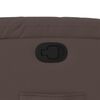 vidaXL Fauteuil inclinable marron similicuir