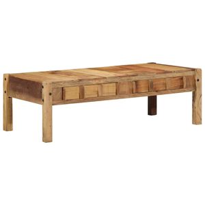 vidaXL Table basse Marron 110 x 54 x 35 cm Bois Recycl&eacute; Solide