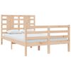 vidaXL Cadre de lit sans matelas 120x200 cm bois de pin massif