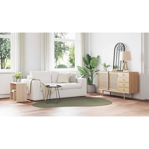 vidaXL Tapis de surface HUARTE Vert for&ecirc;t 160 x 230 cm Polyester