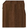 vidaXL Meubles TV muraux 2 pcs ch&ecirc;ne marron 40x30x30cm bois ing&eacute;nierie