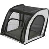 TRIXIE Si&egrave;ge d'auto pour animaux de compagnie 44x40x37 cm Gris et noir