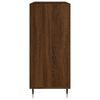 vidaXL Armoire &agrave; disques ch&ecirc;ne marron 84,5x38x89 cm bois d'ing&eacute;nierie