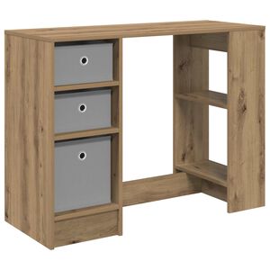vidaXL Bureau Ch&ecirc;ne artisanal 100 x 40 x 75 cm Bois d'ing&eacute;nierie