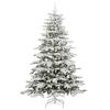 vidaXL Sapin de No&euml;l Artificiel &agrave; Branches Articul&eacute;es Blanc 240 cm