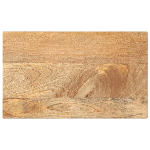 vidaXL Dessus de table 60x20x2,5 cm rectangulaire bois massif manguier