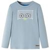 T-shirt enfants manches longues bleu clair 140