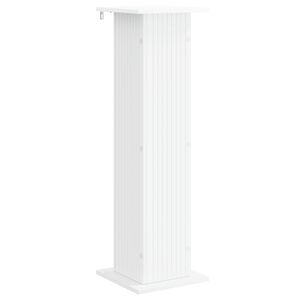 vidaXL Support de Plante Blanc 30,5 x 30 x 100,5 cm Bois d'ing&eacute;nierie