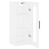 vidaXL Armoire murale blanc 34,5x34x90 cm