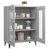 vidaXL Buffet sonoma gris 69,5x34x90 cm bois d'ing&eacute;nierie
