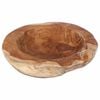 vidaXL Corbeille &agrave; fruits JEPARA &Oslash; 30 cm Bois de teck massif Rond