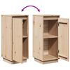 vidaXL Buffet 31,5x34x75 cm Bois massif de pin