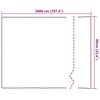 vidaXL Film pour fen&ecirc;tre d&eacute;poli design &agrave; rayures 0,9x20 m PVC