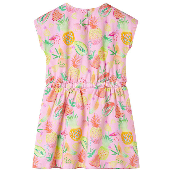 Robe pour enfants rose pâle 140