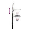 vidaXL Support de basket-ball Blanc 258-363 cm Polyéthylène