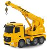 JAMARAJamara Grue t&eacute;l&eacute;command&eacute;e Mercedes-Benz Arocs 1:20 Jaune