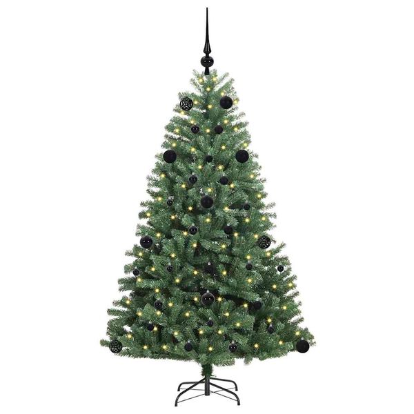 vidaXL Sapin de No&euml;l Artificiel &agrave; Branches Articul&eacute;es Vert 150 cm