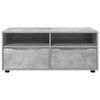 vidaXL Meuble TV Gris b&eacute;ton 100 x 48 x 43 cm Bois d'ing&eacute;nierie
