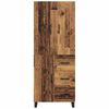 vidaXL Haut Armoire avec tiroir 2 pcs Bois Ancien 69,5 x 34 x 180 cm