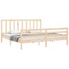 vidaXL Cadre de lit sans matelas 200x200 cm bois massif de pin