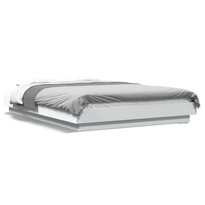 vidaXL Cadre de lit sans matelas blanc 140x200 cm