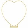 vidaXL Arche de mariage Dor&eacute; 195 x 35 x 211 cm Acier