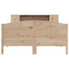 vidaXL Lit biblioth&egrave;que sans matelas 160x200 cm bois massif de pin