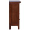 vidaXL Armoire lat&eacute;rale Marron classique 60x30x75 cm Bois d'acajou