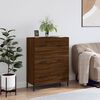 vidaXL Buffet ch&ecirc;ne marron 69,5x34x90 cm bois d'ing&eacute;nierie