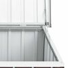 vidaXL Coffre de rangement de jardin Marron 129x67x65 cm