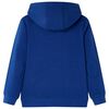 Sweatshirt à capuche pour enfants bleu foncé 92