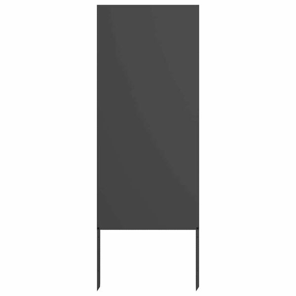 vidaXL &Eacute;cran de confidentialit&eacute; de jardin Fretwork Noir 50 x 140 cm