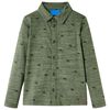 Chemise pour enfants kaki m&eacute;lang&eacute; 104