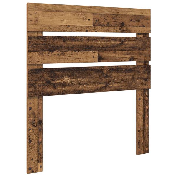 vidaXL T&ecirc;te de lit Bois ancien 75 cm Bois d'ing&eacute;nierie