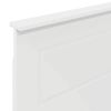 vidaXL T&ecirc;te de lit Blanc 75 cm Bois d'ing&eacute;nierie