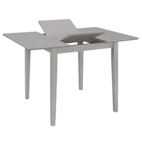 vidaXL Mobilier de salle &agrave; manger 5 pcs MDF Gris