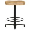 vidaXL Tabourets de bar lot de 2 52 cm bois de manguier massif