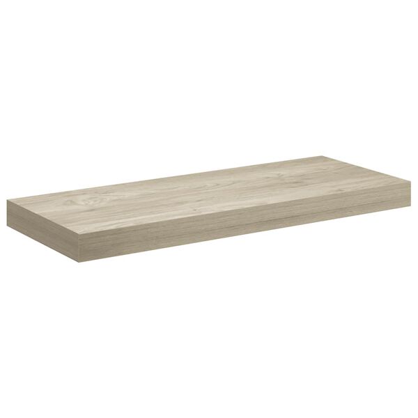 vidaXL &Eacute;tag&egrave;re flottante murale ch&ecirc;ne 60x23,5x3,8 cm MDF