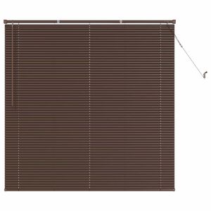 vidaXL Store V&eacute;nitien Marron Fonc&eacute; avec Motif en Bois 160 x 150 cm PVC