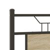 vidaXL Cadre de lit sans matelas ch&ecirc;ne sonoma 150x200 cm