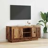 vidaXL Meuble TV Bois Ancien 102 x 35 x 45 cm Bois d'ing&eacute;nierie