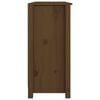 vidaXL Buffet Marron miel 100x35x74 cm Bois massif de pin