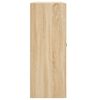vidaXL Armoire murale ch&ecirc;ne sonoma 69,5x34x90 cm bois d'ing&eacute;nierie