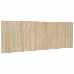 vidaXL T&ecirc;te de lit murale Ch&ecirc;ne sonoma 240x1,5x80 cm Bois d'ing&eacute;nierie