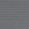 vidaXL Panier &agrave; linge gris et blanc &Oslash;60x36 cm coton