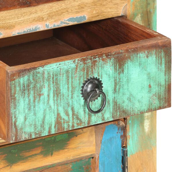 vidaXL Buffet 70x35x65 cm Bois de r&eacute;cup&eacute;ration massif