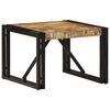 vidaXL Table basse multicolore 50x50x35 cm bois de r&eacute;cup&eacute;ration massif